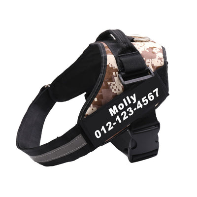Arnés Personalizado para Perros Sin Tirón Reflectante Respirable Ajustable - Image 31