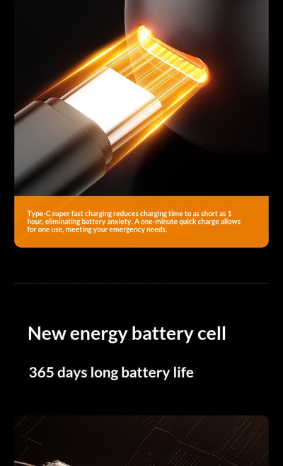 Recortador Eléctrico Recargable para Vello Nasal y Oídos - Image 8