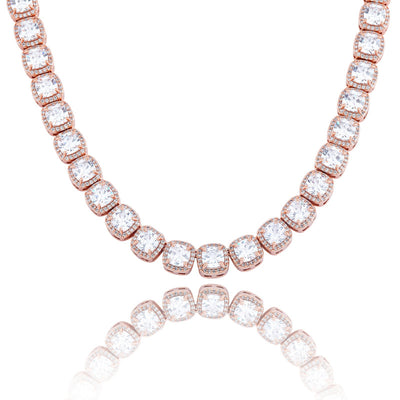 Collar Cuadrado Hip Hop con Circonitas Brillantes - Image 17