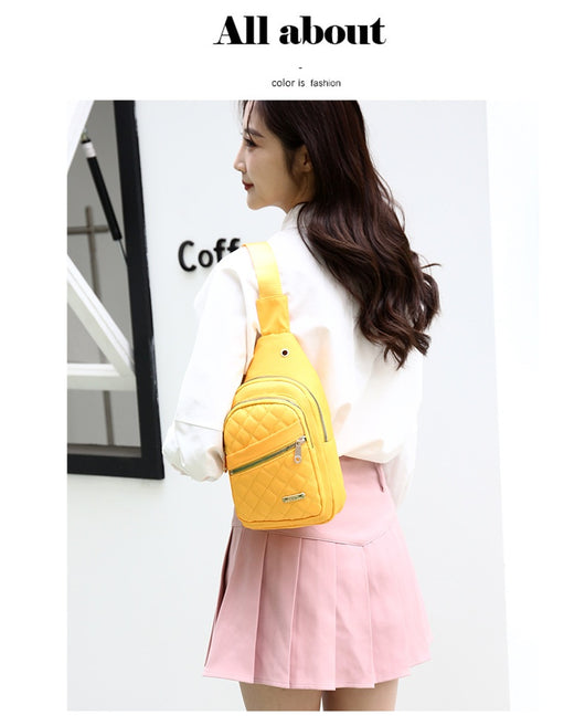 Bolsa Crossbody Acolchada para Mujer - Diseño Rombo Elegante - Image 17