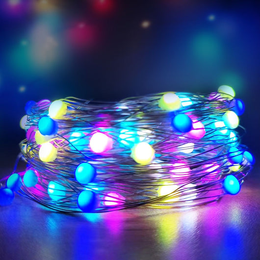 Luces LED Inteligentes Sincronizadas con Música - Guirnalda Dreamcolor para Navidad y Año Nuevo - Image 4