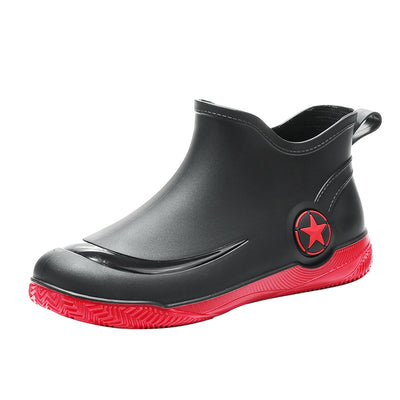Botas Cortas Impermeables para Hombre - Diseño Moderno, Suela Antideslizante - Image 5