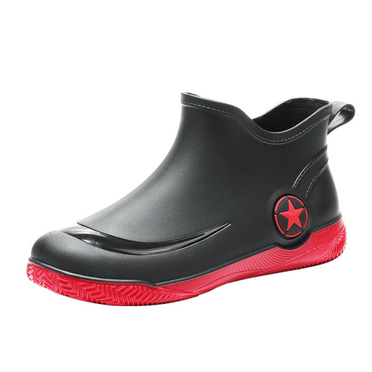 Botas Cortas Impermeables para Hombre - Diseño Moderno, Suela Antideslizante - Image 5