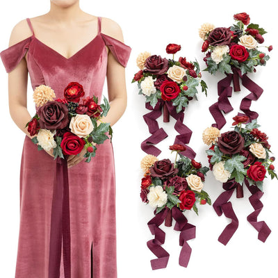 Ramo de Rosas Artificiales para Estudios Fotográficos - Image 32