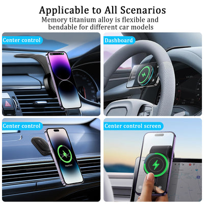 Cargador Inalámbrico Magnético Multifuncional para Celular - Image 14
