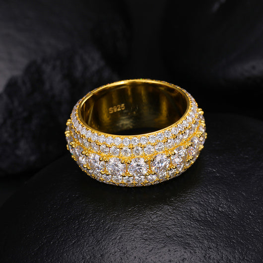 Anillo de Plata Esterlina 925 con Mosonita - Image 19