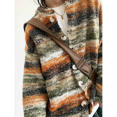 Cardigan Tejido Estilo Japonés Cómodo para Mujer - Image 5