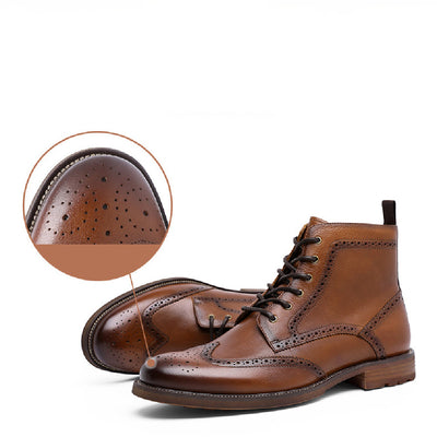 Botas de Cuero Estilo Ejecutivo para Hombre - Image 9