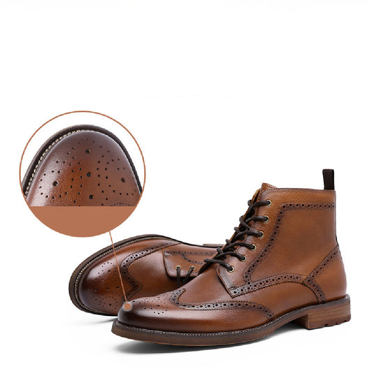 Botas de Cuero Estilo Ejecutivo para Hombre - Image 9