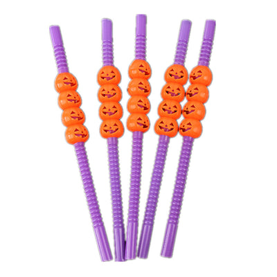 Pajitas de Plástico con Diseños de Halloween - Image 10