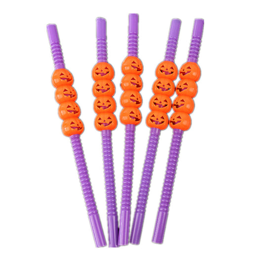 Pajitas de Plástico con Diseños de Halloween - Image 10