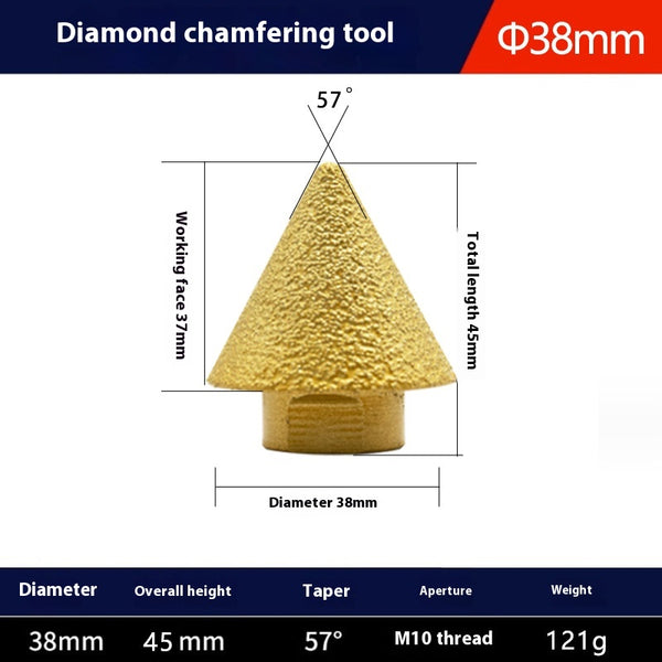 Máquina de Biselado Diamantado para Cerámica, Mármol y Perforación - Image 7