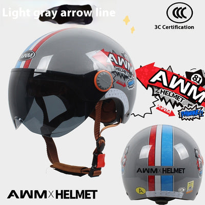 Casco Eléctrico con Protección Solar y Diseño Infantil Resistente al Viento - Image 17