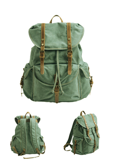 Bolsa de Viaje Retro Canvas Gran Capacidad - Image 11