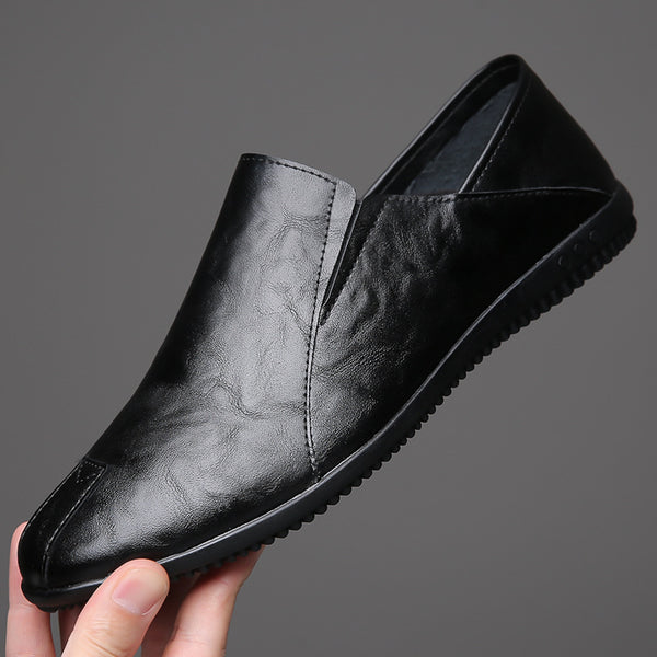 Zapatos de Cuero para Hombre Blanco - Estilo Moderno y Versátil