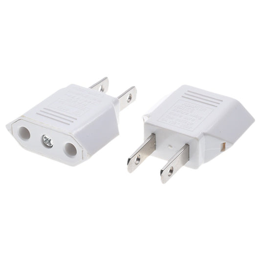 Adaptador de Enchufe Europeo a Americano - Cobre Puro, Blanco y Negro - Image 4