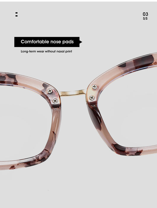 Gafas Cat Eye Grandes con Filtro Azul y Espejo Plano - Image 14