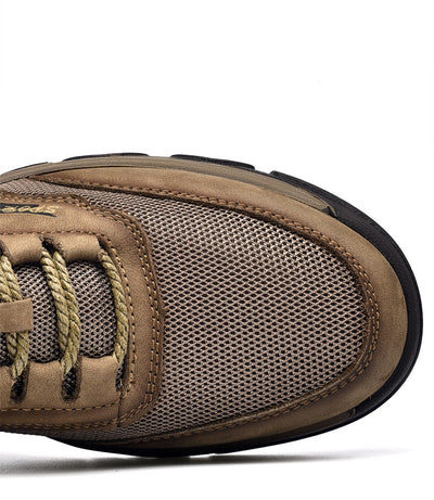Zapatillas Deportivas Outdoor Talla Grande para Hombre en Cuero Premium - Image 12