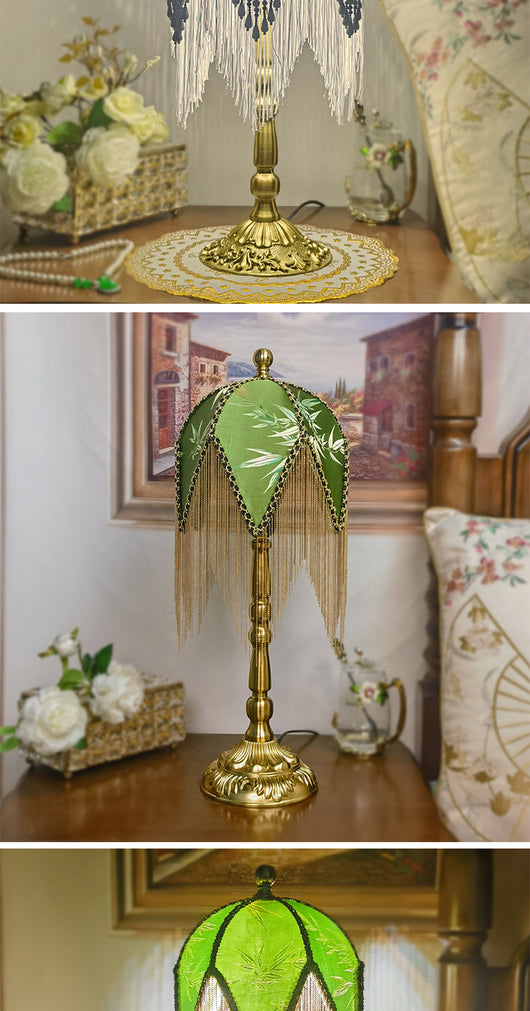 Lámpara de Mesa Estilo Francés Vintage - Image 33
