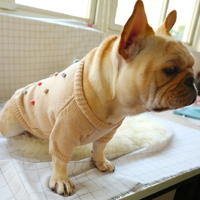 Ropa Térmica para Mascotas - Abrigo Vaca Francesa para Otoño e Invierno - Image 13