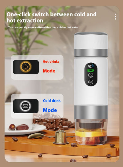 Cafetera de Presión Portátil Americana con Calentamiento Rápido - Image 10