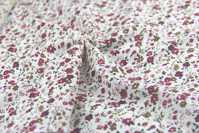 Tela Floral de Algodón con Impresión Pigmentada - Image 3