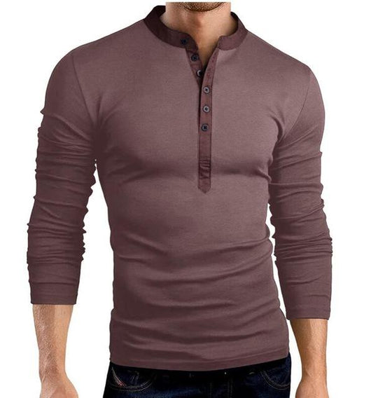 Blusa Slim Cuello en V Profundo Manga Larga Color Sólido - Image 11