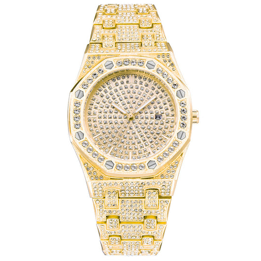 Reloj de Pulsera Cuarzo Acero Inoxidable con Correa Metálica