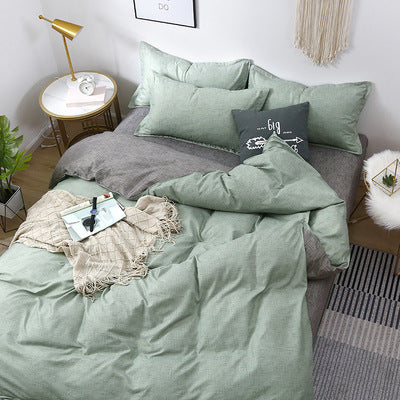 Edredón Desmontable Lavable de Algodón para Cama Doble - Dormitorio Estudiante