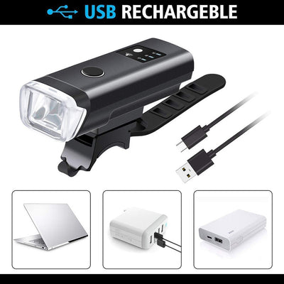 Luz Delantera de Advertencia para Bicicleta - Image 2