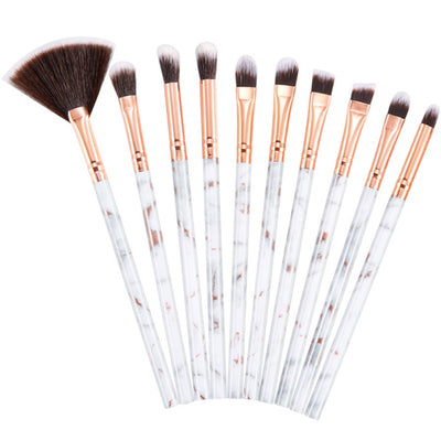 Set de 10 Brochas de Mármol para Maquillaje Profesional - Image 17