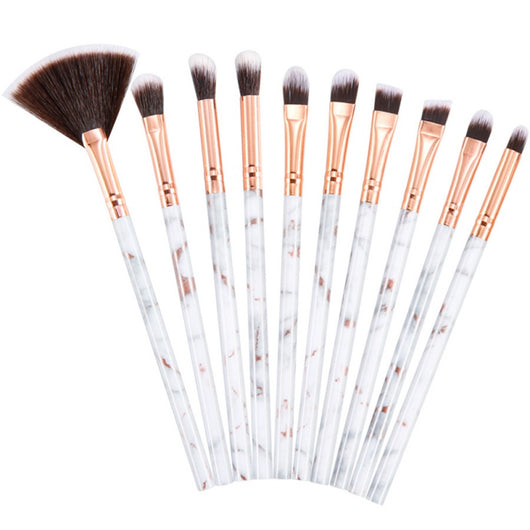 Set de 10 Brochas de Mármol para Maquillaje Profesional - Image 17