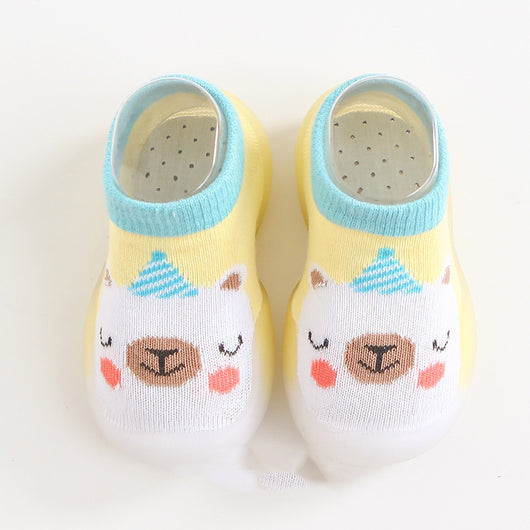 Zapatos Infantiles de Estilo Coreano con Suela Suave para Interior - Image 9