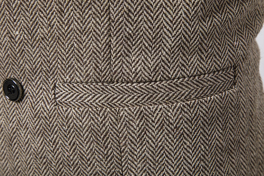 Chaleco de Lana Doble Botonadura para Hombre - Image 4