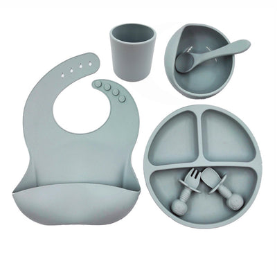 Set Completo de Alimentación Infantil con Babero y Vaso de Silicona - Image 6