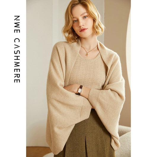 Cardigan Elegante con Hombreras - Abrigo Cálido Versátil para Mujer - Image 5