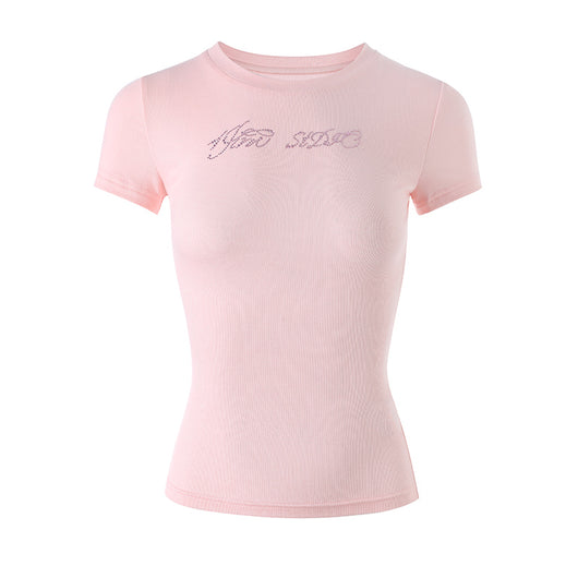 Playera Elástica Hot Diamond Cuello Redondo Manga Corta - Image 28