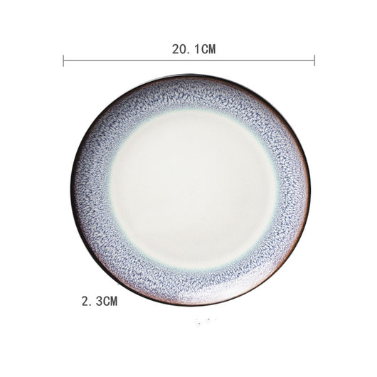 Plato Desayunero Multiusos Cerámica Pintada a Mano Estilo Rústico - Image 63