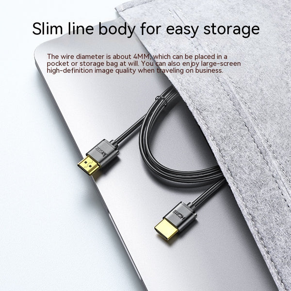 Cable HDMI Portátil Ultrafino de Alta Definición para Proyectores y Monitores