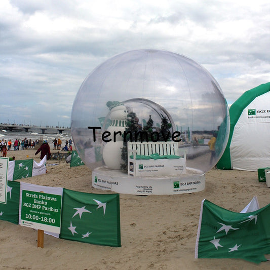 Casa Burbuja Inflable Transparente para Exterior - Image 2