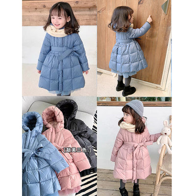 Abrigo Largo Infantil para Niña - Colección Invierno - Image 6
