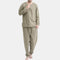 Pijama Casual Dos Piezas Transpirable y Holgado