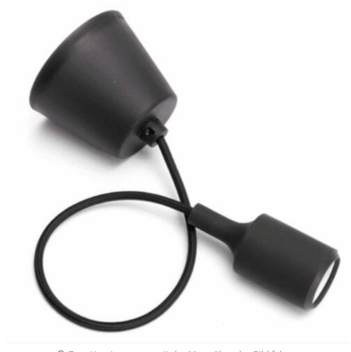 Portalámparas de Silicona Ajustable E27 E26 con Cordón Personalizável - Image 8