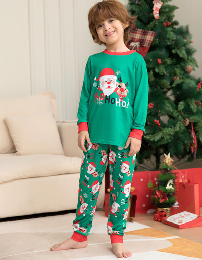 Pijamas Navideños a Juego para Toda la Familia con Diseño de Santa Claus - Image 15