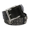 Cinturón de Cuero Genuino para Hombre con Calavera - Estilo Punk Versátil