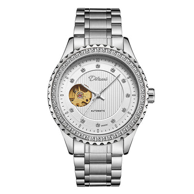 Reloj Mecánico Doble Cristal con Diamantes para Hombre de Lujo - Image 14