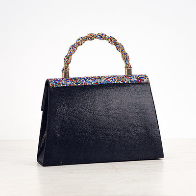 Bolso de Banquete Retro Europeo con Incrustaciones de Diamantes - Elegancia de Lujo - Image 20
