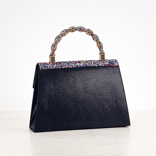 Bolso de Banquete Retro Europeo con Incrustaciones de Diamantes - Elegancia de Lujo - Image 20
