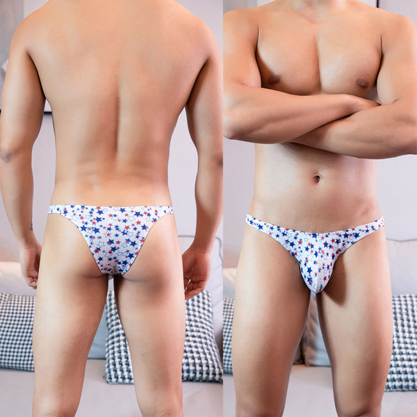 Calzones Hombre Bikini Bajo Personality Star - Media Docena