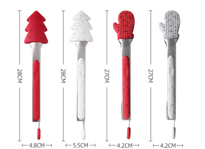 Pinza de Cocina Navideña de Silicona con Cierre Seguro - Accesorio Multiusos para Servir - Image 16